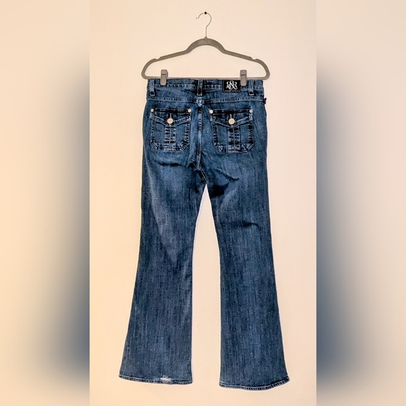 Rock & Republic blue Scorpion jeans - size 12 M - Picture 2 of 5